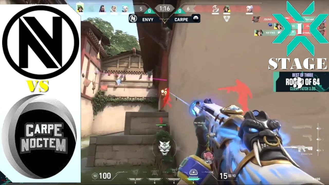 Envy vs Carpe   All HIGHLIGHT VCT Challengers 1 NA   Stage 3   Open Qualifier