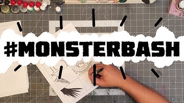 Making a Monster | never a dull moment with friends #monsterbash