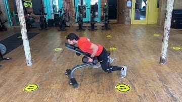 Chest Supported Row ISO Hold