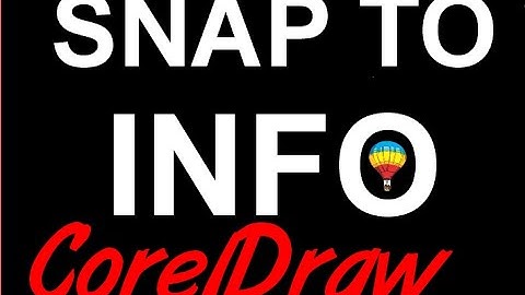 Corel Draw Tips & Tricks SNAP TO not working or IS IT
