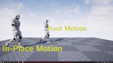 UE4 Sequencer 07: Root Motion and In-Place Motion