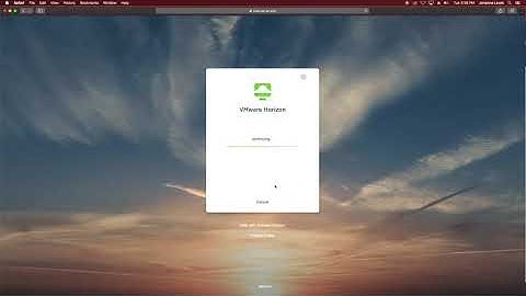 Access Remote Lab on a Desktop using Horizon VMware