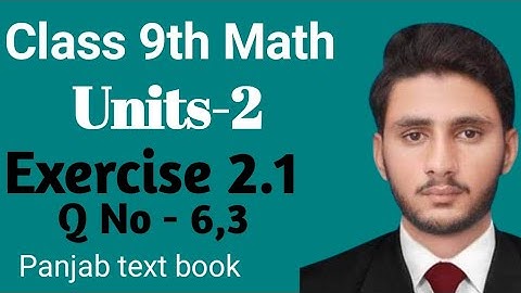 Class 9th Math Unit-2 Exercise 2.1 Question 6 - Convert the Recurring Decimal into Rational Number