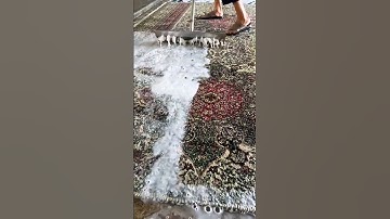 asmr foam scraping #asmr #satisfying #relax