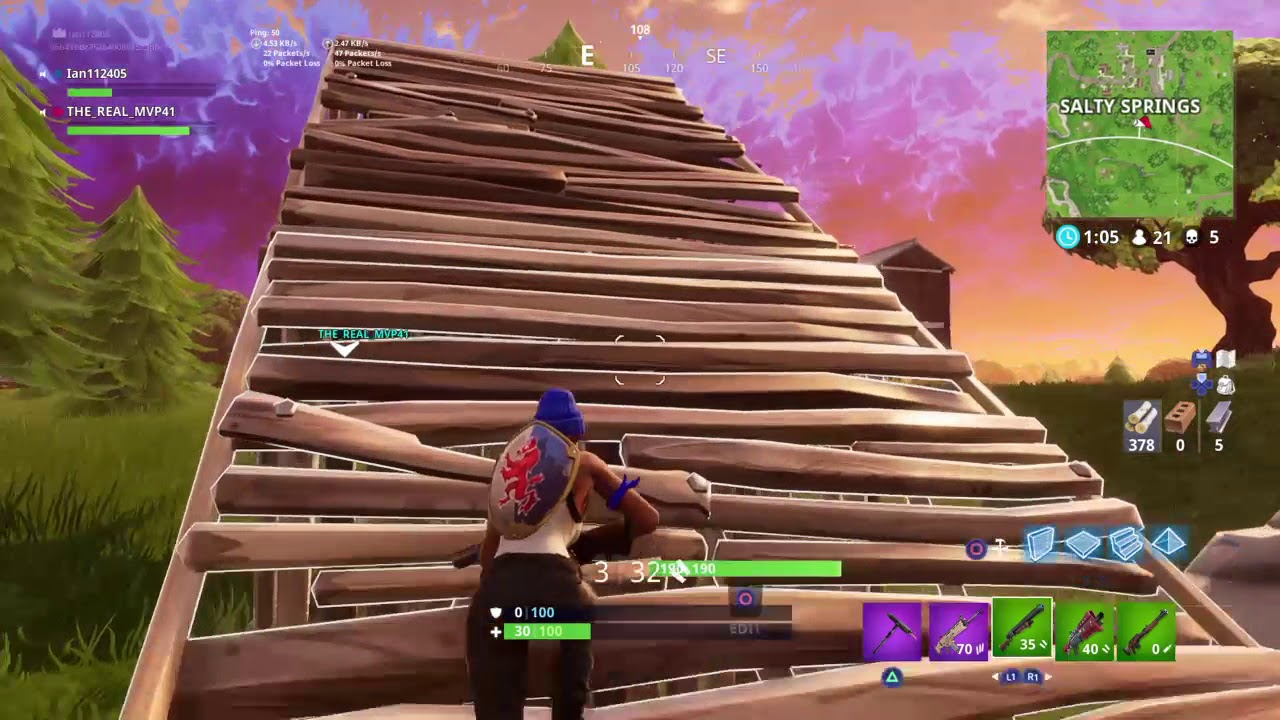 Fortnite victory royale DUO SEASON 4 :}