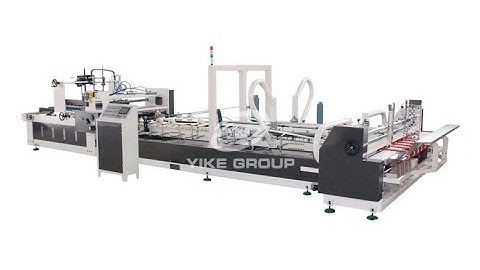 Automatic folder gluer machine for carton box | YIKE GROUP | Corrugated