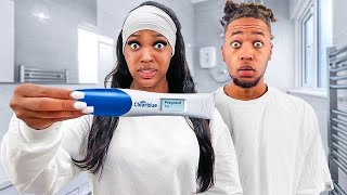 TAKING A PREGNANCY TEST ON CAMERA!