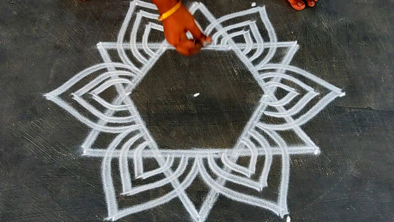 Margazhi Kolam Designs with dots🌹Sankranti Chukkala muggulu🌹5*3 Dhanurmasam Muggulu🌹Creative Rangoli