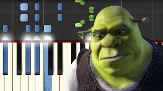 Hallelujah / Shrek / Piano Tutorial / Notas Musicales chords