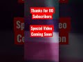 Thanks for 80 subscribers