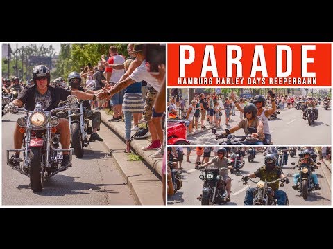 Video: Wie Neemt Er Deel Aan De Harley Davidson-parade In Hamburg