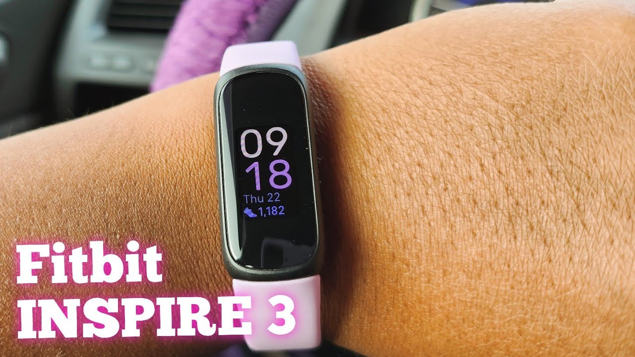 Fitbit Inspire 3 In Lilac Bliss/Black