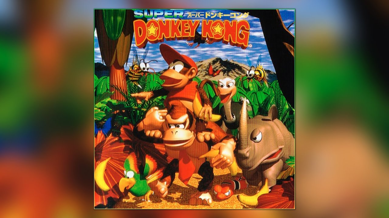 SUPER DONKEY KONG Game Music CD Jungle Fantasy Original Soundtrack