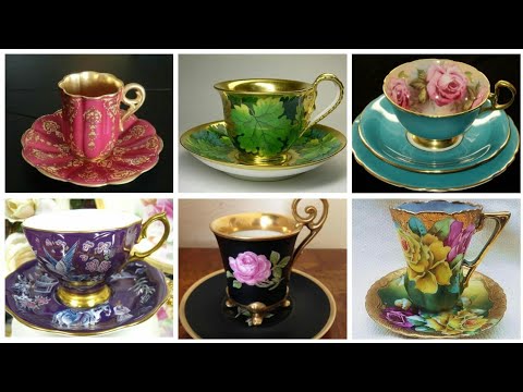 Stylish ☕ Tea Cup Design Collection | Antique Designs of ☕ Tea Cups | Modern Tea Cup