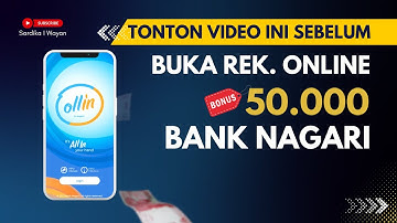 JANGAN BUKA Rekening Bank Nagari Sebelum Tonton Video Ini! BONUS 50 Ribu!