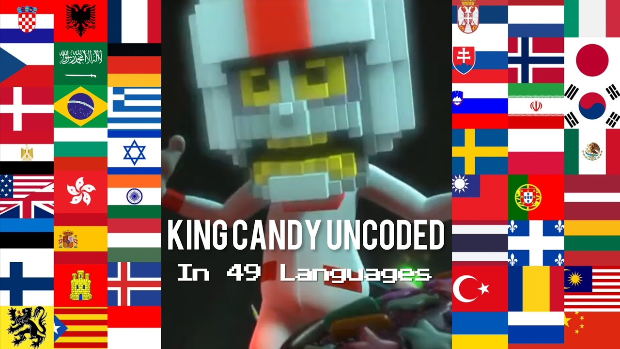 Wreck-It Ralph - King Candy Uncoded【Multilanguage】(49 languages)