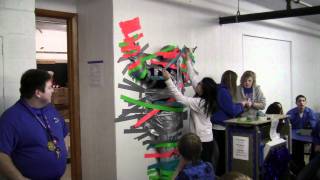 Principal Hansen Getting DuctTaped to the Wall: Part 3