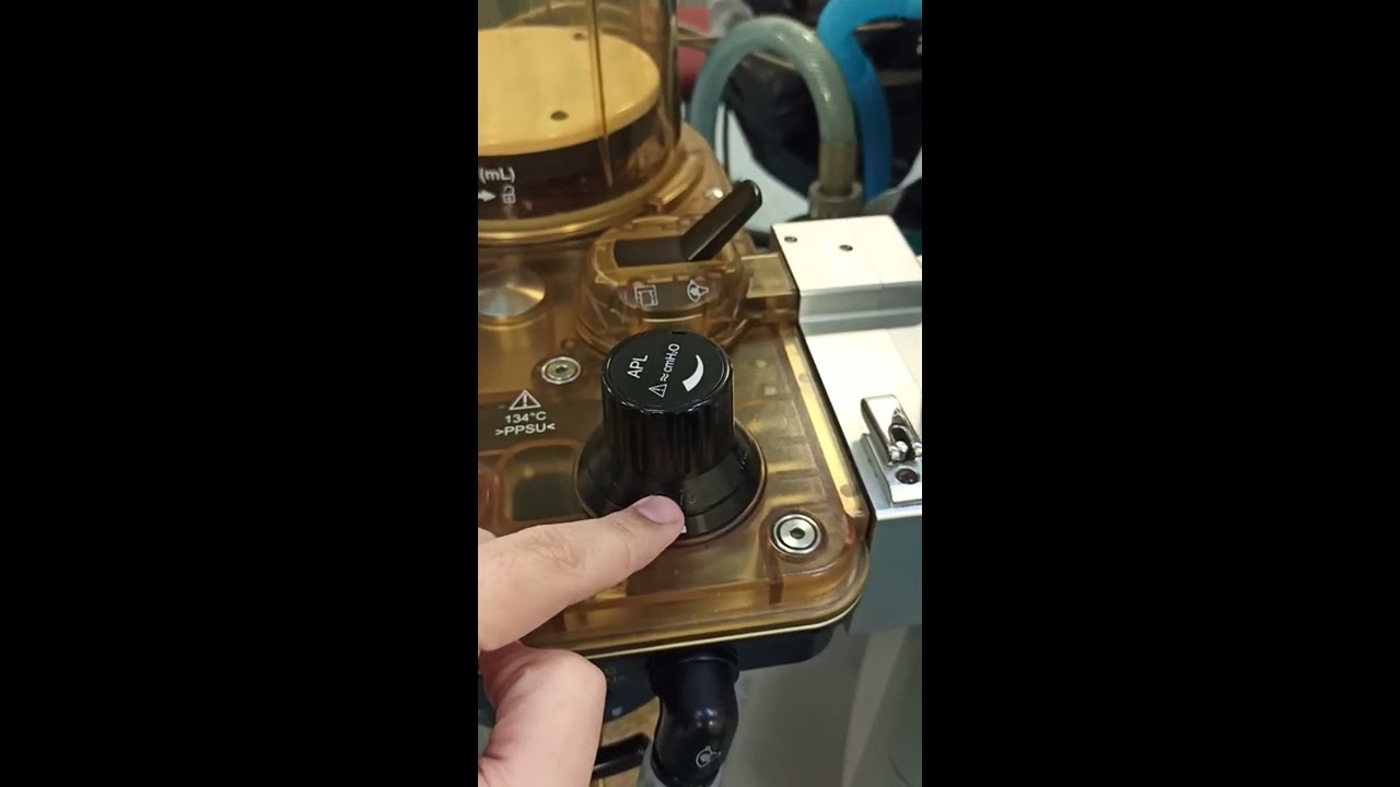 Genel Anestezi Uygulaması / Anestezi Makinesi Son Kontrol İşlem Adımları