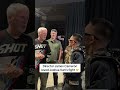 James Cameron with the champ 🤝 #UFC331