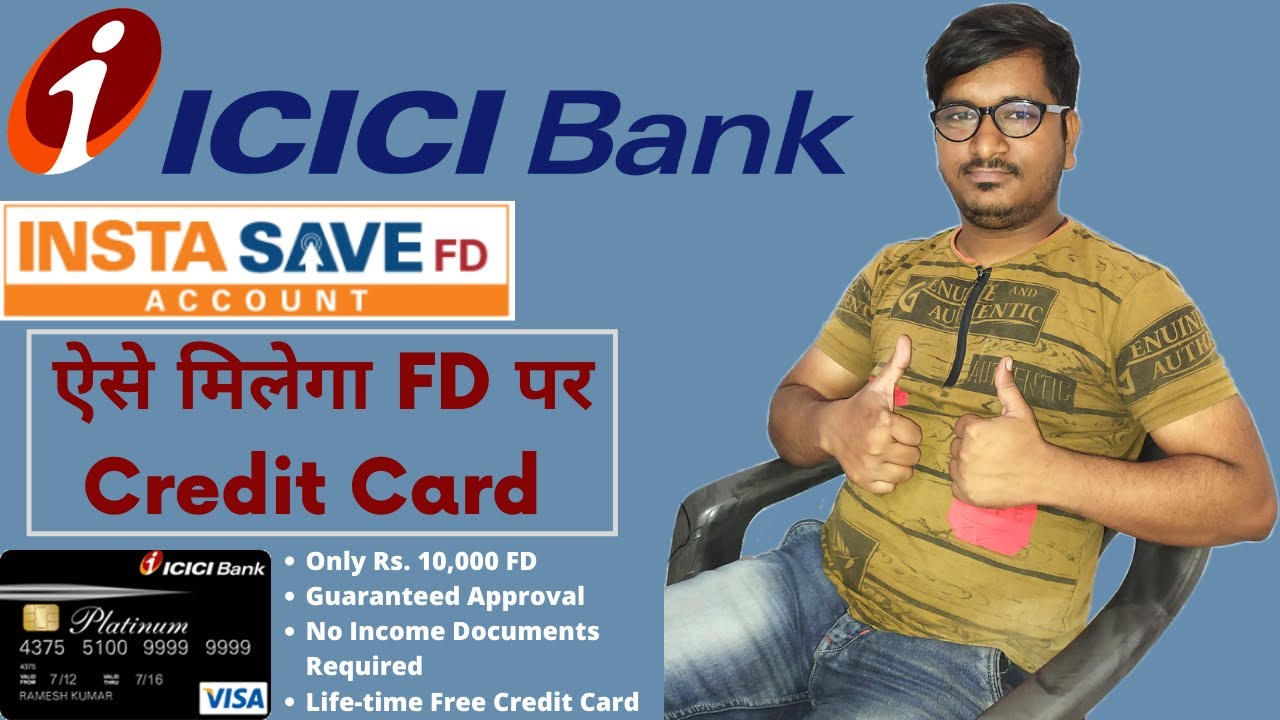 How to Apply ICICI Bank Insta Save FD Account Credit Card Online |ICICI ...