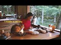 cozy autumn day with cats | DIY cat toy | 猫じゃらしをつくる | 猫と暮らす