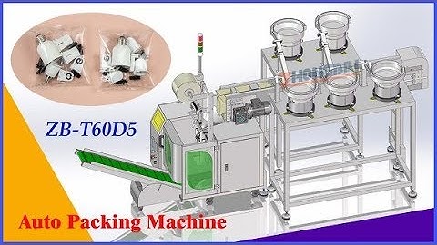 Automatic counting packing machine for small plastic and hardware parts manufacturer