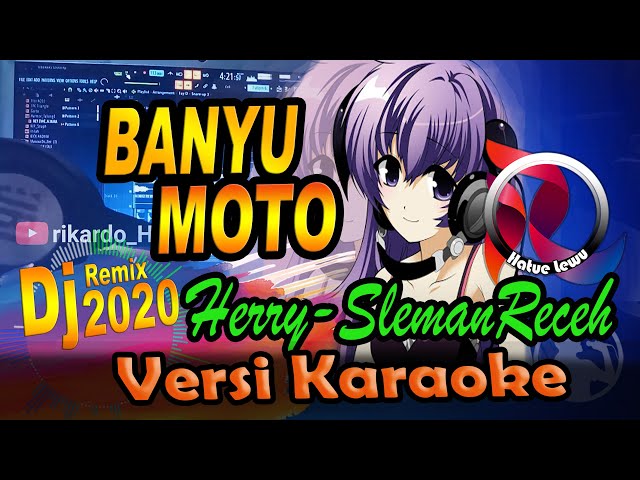 DJ  (AIR MATA) BANYU MOTO - HARRY  SLEMAN RECEH (Karaoke Tanpa Vocal) class=