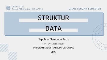 VIDEO PEMBELAJARAN STRUKTUR DATA ARRAY, HASH MAP, STACK DAN QUEUE