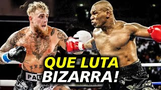 SURREAL! A LUTA de BOXE entre MIKE TYSON e JAKE PAUL