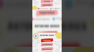 Antonyms Of Optional