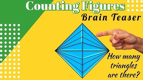 Counting Figures | How Many Triangles in the figure? | Analytical Reasoning Question with Answer