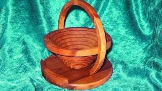 Faltbarer Korb - Dekupiersäge Holzwerken