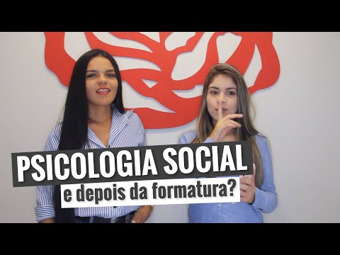 Vídeo: Como Se Tornar Um Psicólogo Social