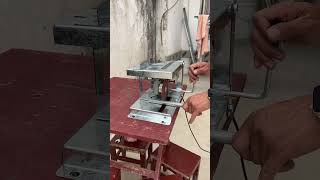 DIY Mini Table Saw Machine for Metal Cutting