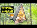 TROPICAL A-FRAME CABIN IN GATED COMMUNITY NEAR THE BEACH! Airbnb Tour