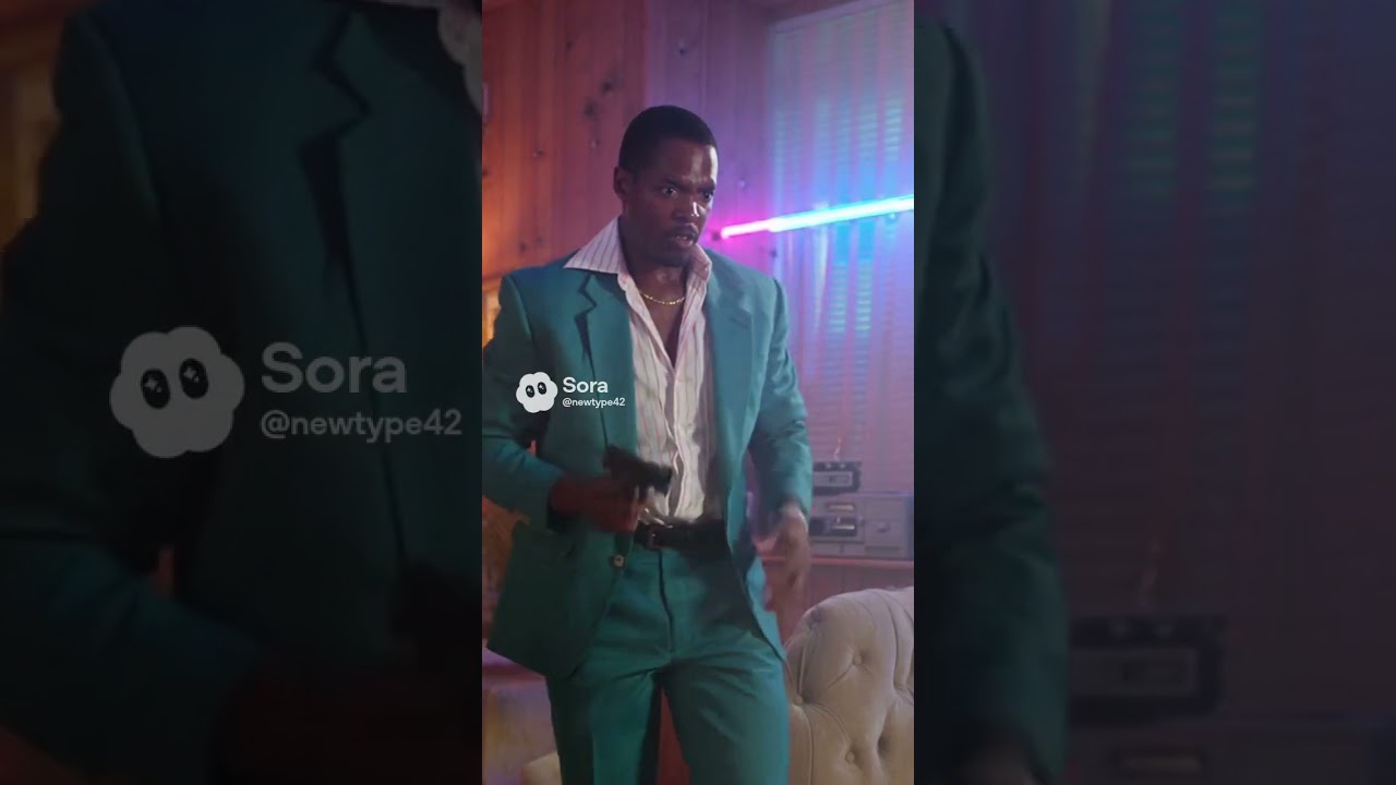 Перестрелка в гостиной в стиле «Майами Вайс»