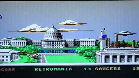 Saucer Attack C64