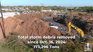 Post- Hurricanes Helene and Milton: Storm Debris Management Site