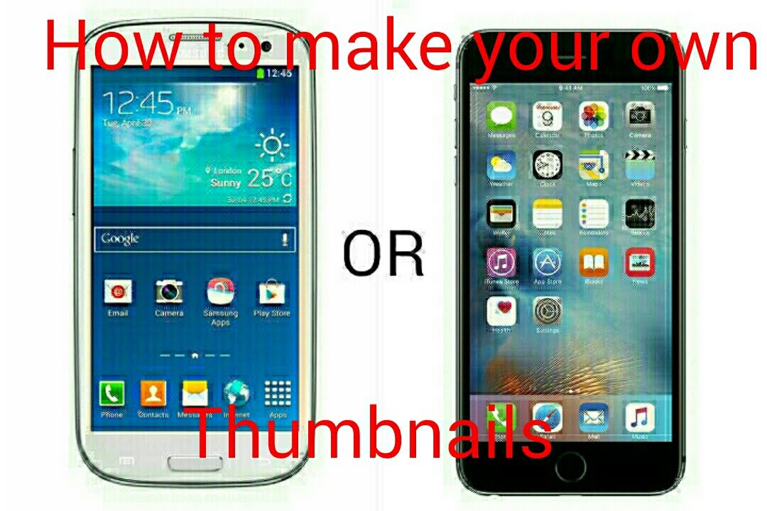 how to make a thumbnail for youtube on phone how to make a thumbnail for youtube on phone