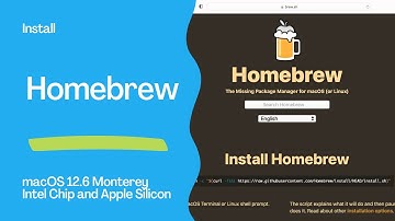 Install MacOS Homebrew in macOS 12.6 Monterey