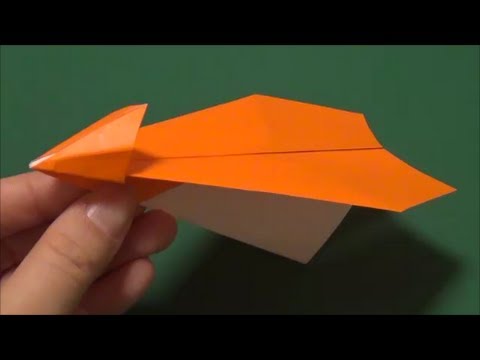 かっこいい紙飛行機 折り方 Smart Paper Airplane How To Make Youtube