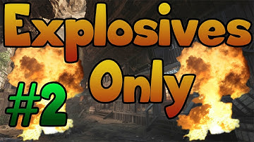 Black Ops 2 Zombie Challenge #46 EXPLOSIVES Only (Part 2)