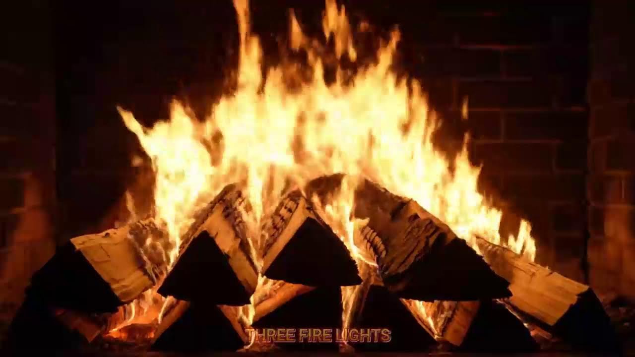 Midnight Cozy Fireplace Smooth Jazz for Anxiety Relief and Peaceful Sleep