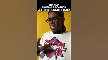 Thumbnail of Incredible Beatboxer Talks Same Time as He’s Performing 🤯 -Verbal Ase #shorts