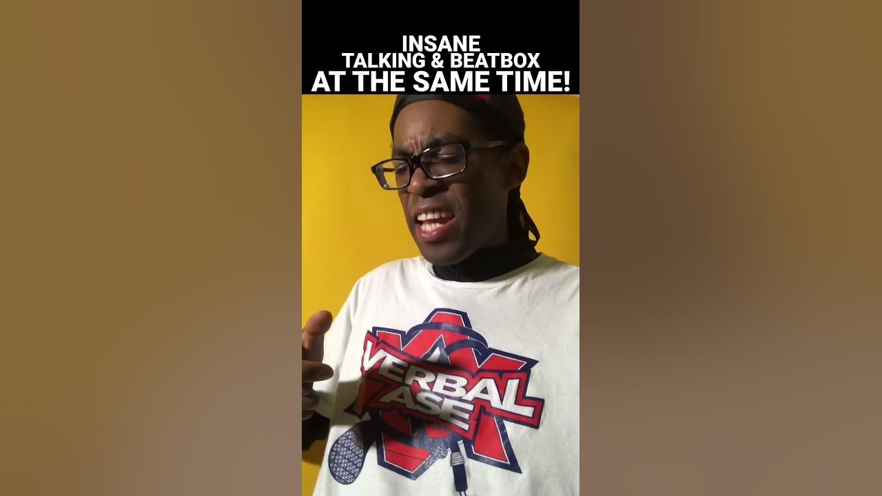 Incredible Beatboxer Talks Same Time as He’s Performing 🤯 -Verbal Ase #shorts
