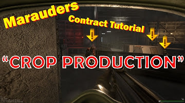 Marauders Contract Tutorial + Gameplay "Crop Production" Terraformer Production Manifest Location