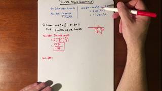 Double Angle Identities - Finding Exact Value
