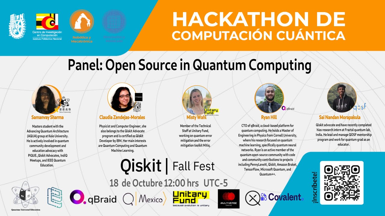 Qiskit Fall Fest CIC-IPN Mexico 2022 - Foro Open Source in Quantum Computing