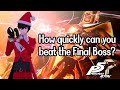 How quickly can you beat the Final Boss? (Min. Turns) - Persona 5 Royal