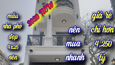 Bán nhà hóc môn 4x25 3 lầu trần văn mười đẹp quá